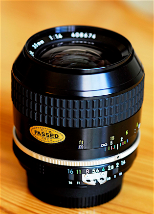 Nikon 35mm f/1.4 AI lens, Nikkor 35mm f/1.4 AI lens, Nikon lens