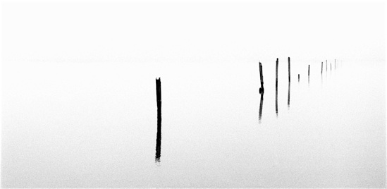 Possession Sound, Everett, Wash., Everett pilings, Puget Sound, Nikon F5, Fujifilm Neopan 100 Acros