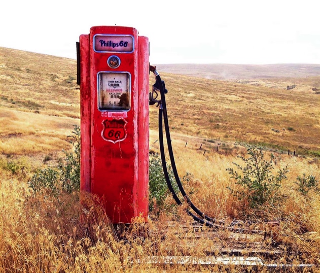 Hay WA, Hay Wash., town of Hay Wash., Palouse gas pump, Palouse gas station, iPhoneography, Jeff King Photography