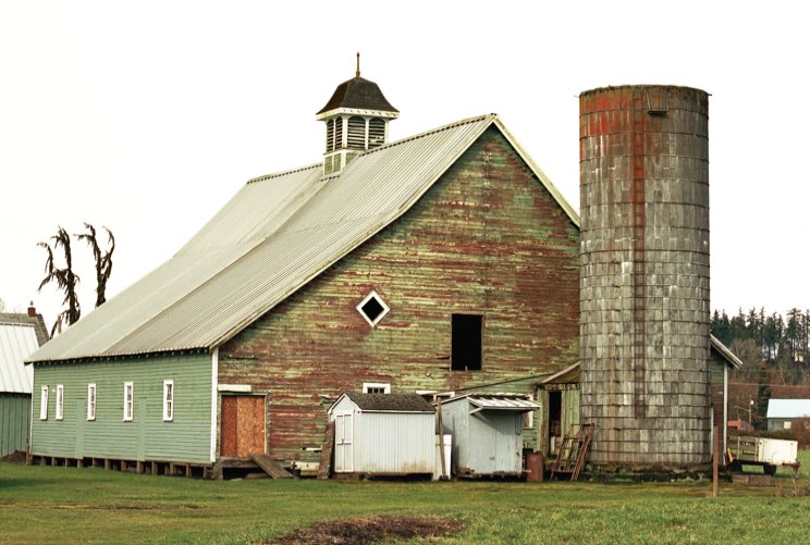 Silvana WA, Silvana Wash., Silvana barn, Silvana farm, Kodak Portra 400, Jeff King Photography