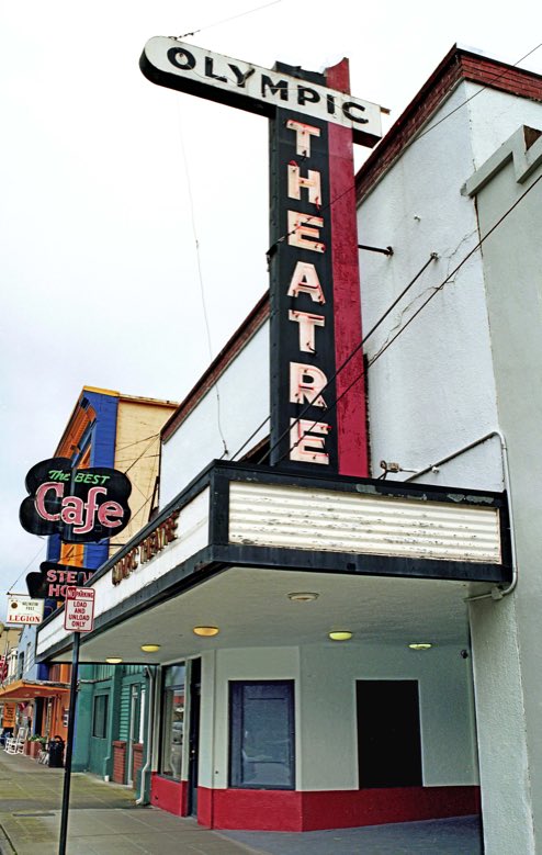 Olympic Theatre in Arlington WA, Arlington Wash., Arlington WA., Kodak Ektar 100, Jeff King Photography