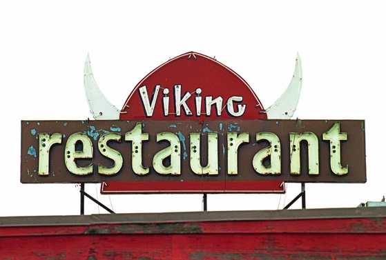 Stanwood WA, Stanwood Wash., Viking Restaurant in Stanwood, Mamiya 645 Pro, Jeff King Photography