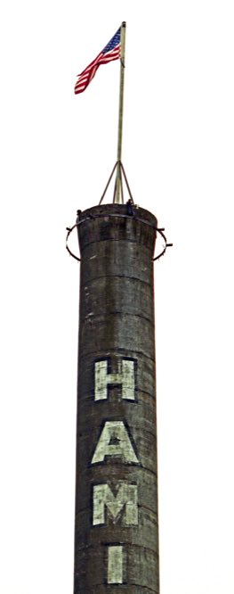 Stanwood WA, Stanwood Wash., Hamilton Lumber smokestack in Stanwood, Silvana WA, Silvana Wash., Kodak Portra 400, Jeff King Photography
