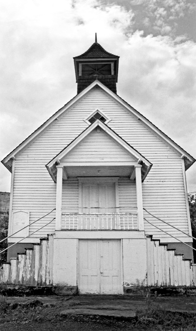 Hay WA, Hay Wash., Pioneer church, Hay WA Baptist Church, Palouse wheat field, Palouse wheat farm, Nikon F5, Kodak T-Max 400, Jeff King Photography