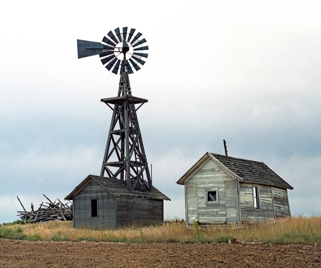 Waterville Plateau, Waterville windmill, Waterville WA, Waterville Wash., Douglas WA, Douglas Wash., Douglas WA farm, Kodak Portra 400, Mamiya 645 Pro, Jeff King Photography