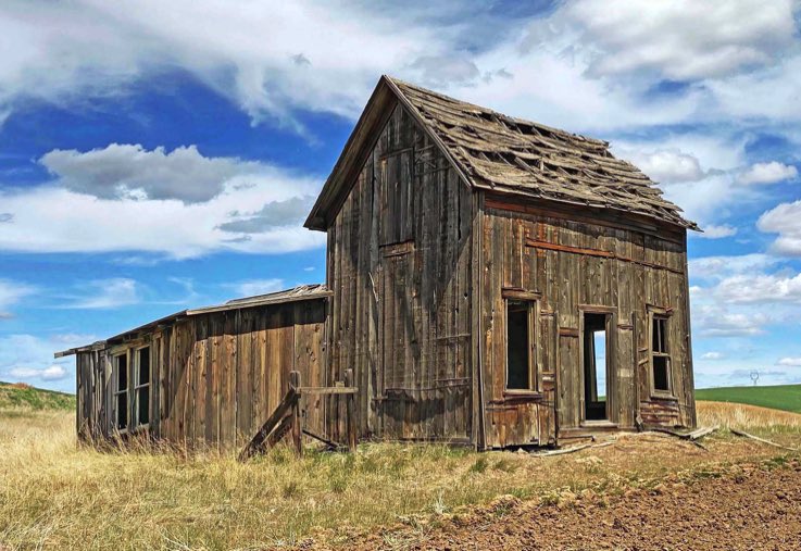 Waterville Plateau, Waterville WA, Waterville Wash., Homestead on Waterville Plateau, iPhoneography, iPhone 11, Jeff King Photography