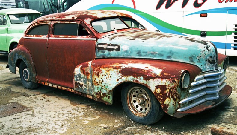 Wenatchee WA, Wenatchee Wash., Fields Truck Repair in Wenatchee WA, 1947 Chevy, street rod, Kodak Ektar 100, Jeff King Photography, Mamiya 645 Pro