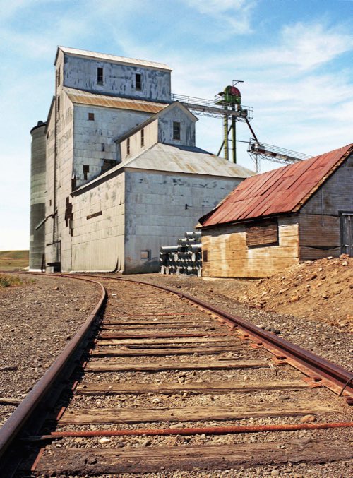 Winona WA, Winona Wash., Palouse, Palouse wheat field, Palouse grain elevator, Palouse wheat country, Kodak Portra 400, Mamiya 645, Jeff King Photography