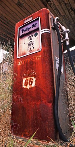 Hay WA gas pump, Hay Wash., gas pump, Old, rusty gas pump in the town of Hay, Wash., Hay WA gas pump