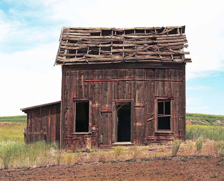 Waterville Plateau, Waterville Plateau pioneer cabin, Mamiya 645 Pro, Kodak Portra 400, Jeff King Photography