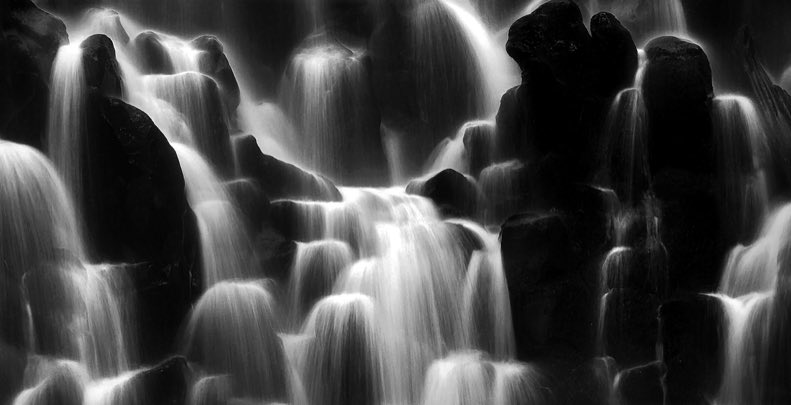 Oregon's Ramona Falls is sspectacular, cascading over a 120-foog rock face, Ramona Falls, Mt. Hood Wilderness