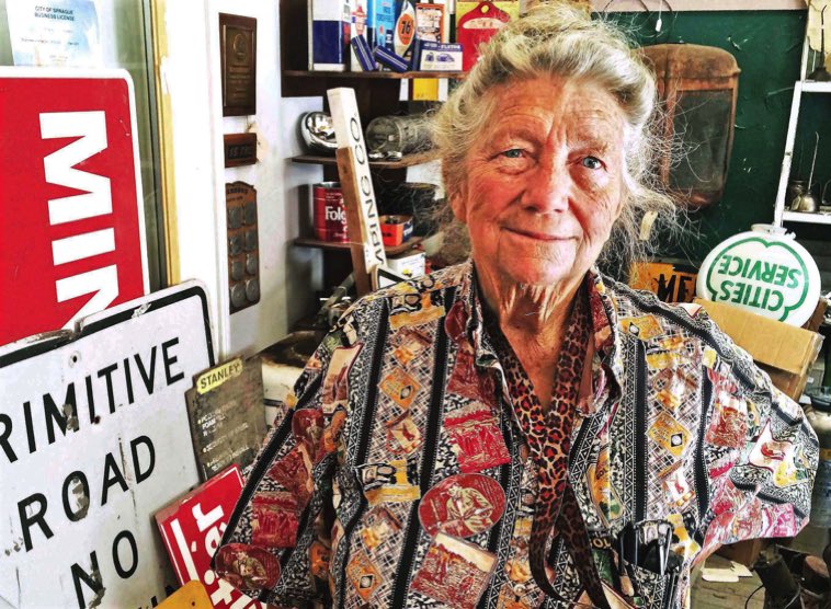 Dorothy Giddings of Sprague WA, Sprague Wash., Dot's Farm Junk, Sprague WA car collection, Dave Thompson of Sprague WA, Jeff King Photography